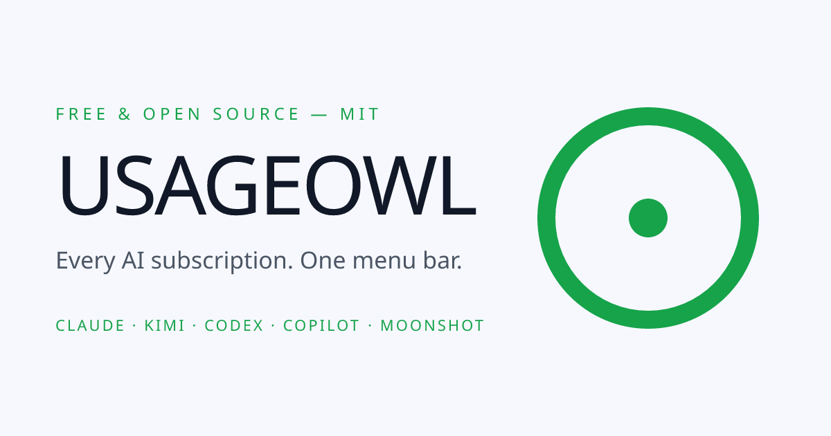 UsageOwl — preview card